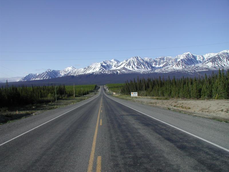 The Alaska Highway near Whitehorse