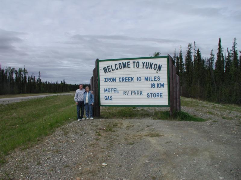 We made it to the Yukon