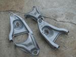 Sand blasted control arms