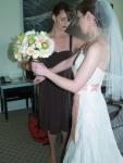 Emily and Alyson, maid of honor