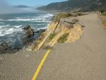 Old Highway 1 along the coast