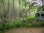 Campground in Stewart BC