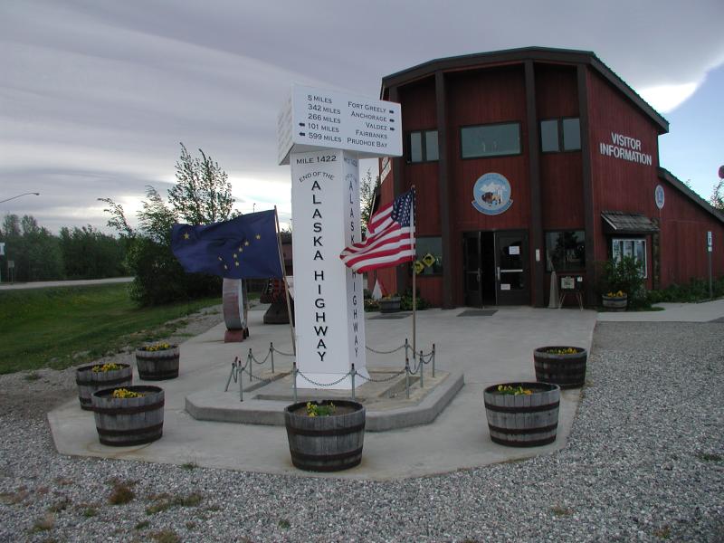 Detla Jct. Official end of the Alaska Highway
