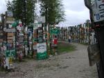 The Sign Post Forest Watson Lake, BC