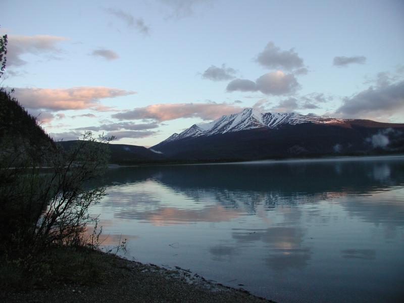 Muncho Lake at 11pm