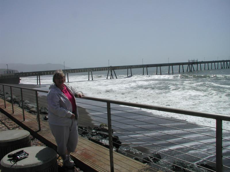 Watching the ocean on our day off