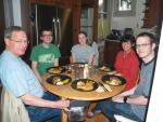 Dinner at Steve and Emily's