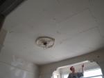 Ceiling cracks in Steve's Apartment
