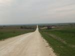 Road to Jewell Fishing Lake, Kansas