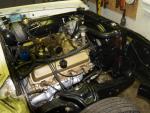 the engine and accessories are installed