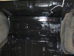Finished view of wheel well