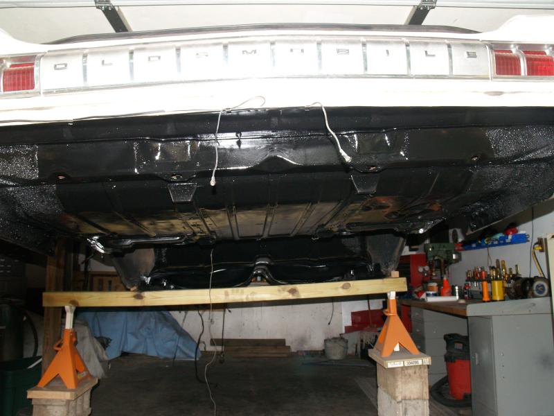 Finished view from the rear
