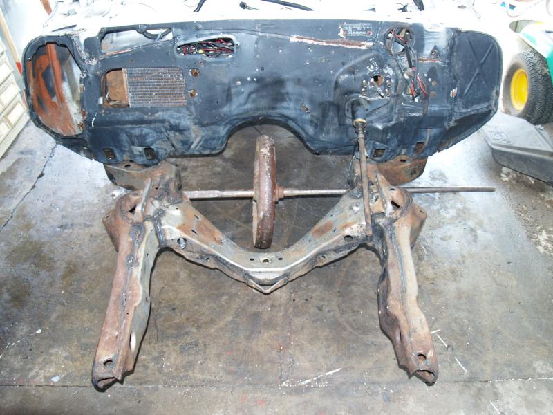 I use a wheel off an old farm implement to move it around