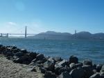 The Golden Gate Bridge from Crissy Field
