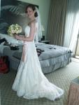 The bride is ready