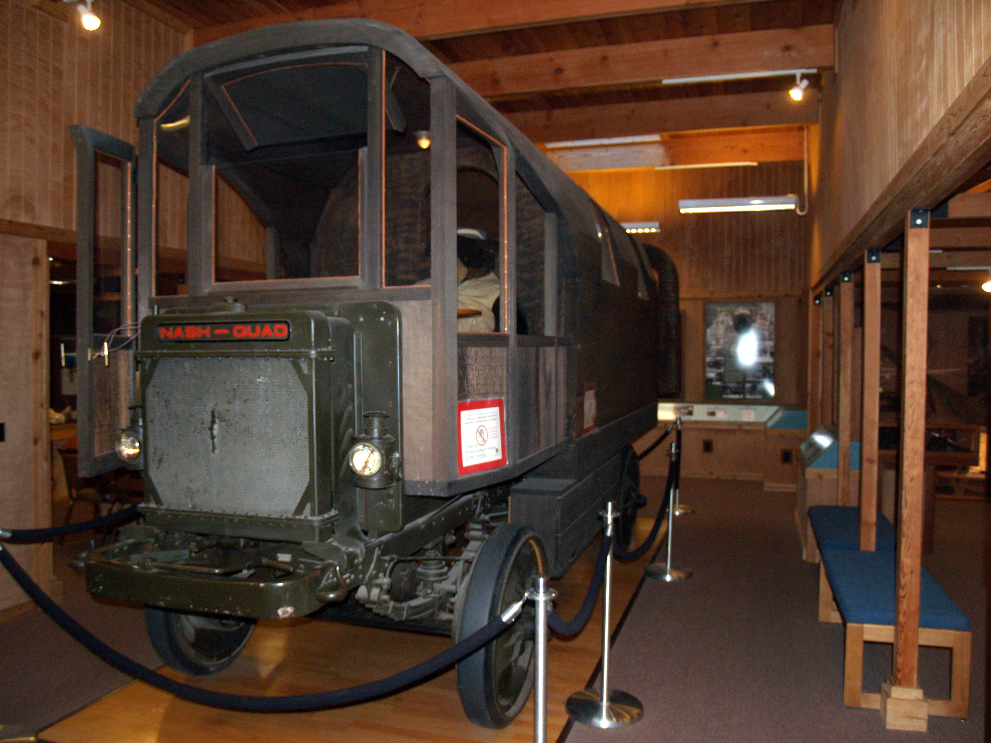 The traveling log - made by Charles Kellogg in 1917