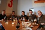 Steve's bachelor party dinner