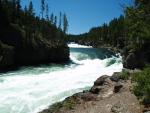 Canyon Falls Yellowstone Park