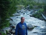 Bruce at Tower Falls Campground Yellowstone Park