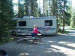 Morning coffee break Fox Creek Campground