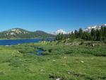 Stream flowing into Island Lake