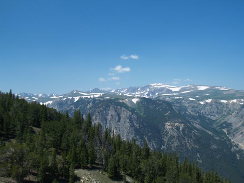 Along beartooth highway US-212