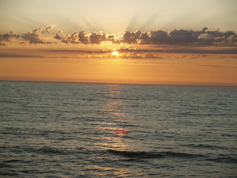 A rare sunset in Pacifica CA.