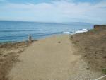 A road to nowhere at the RV park in Pacifica CA.