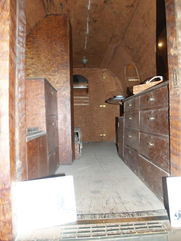 Inside the traveling log