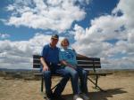 Bruce and Bonnie on Ridgeline Nature Trail Theodore Roosevelt N.P.