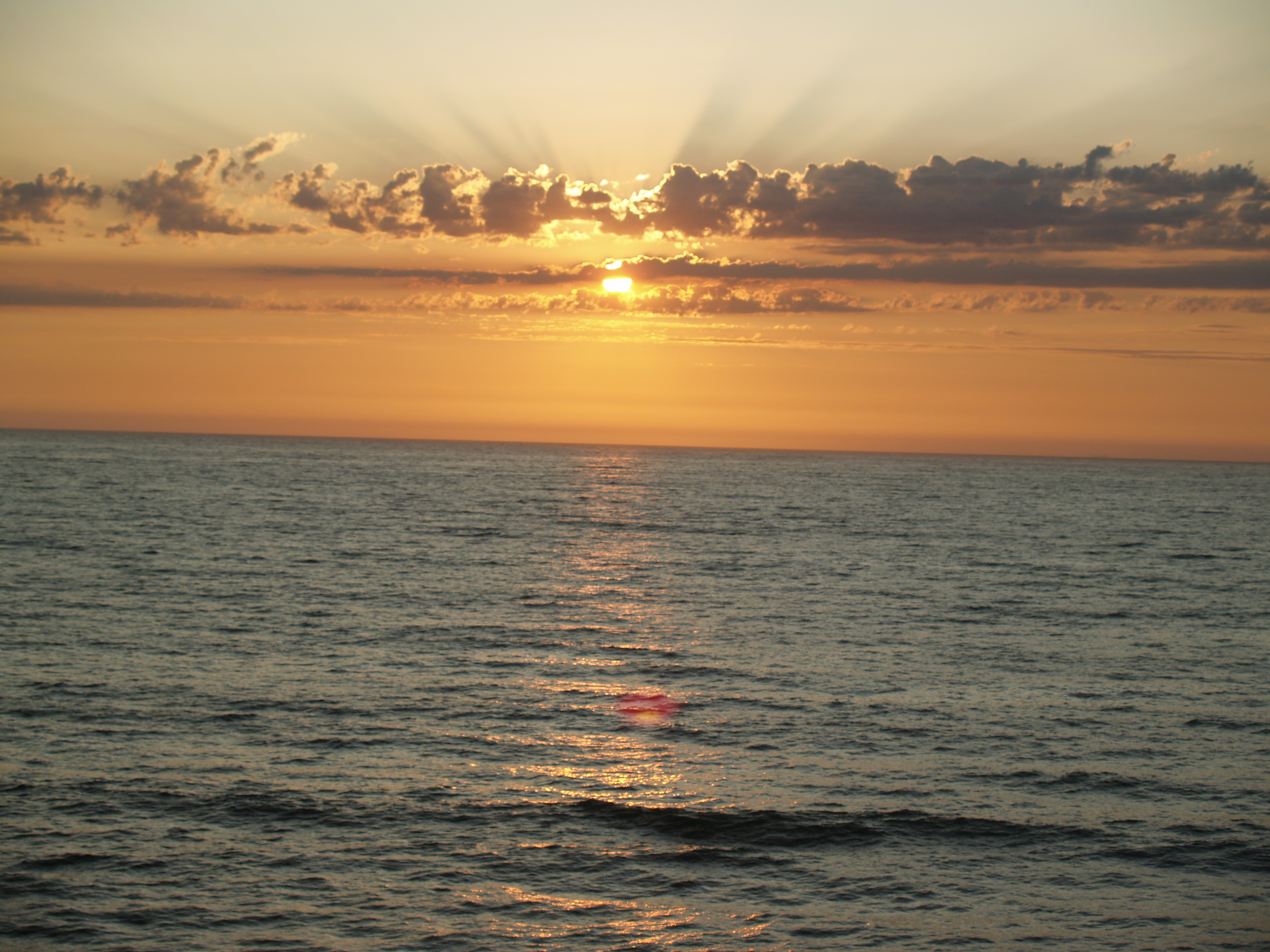 A rare sunset in Pacifica CA.