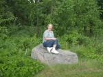 Bonnie at Buffalo River State Park, MN