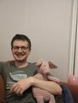 Steve with a friend