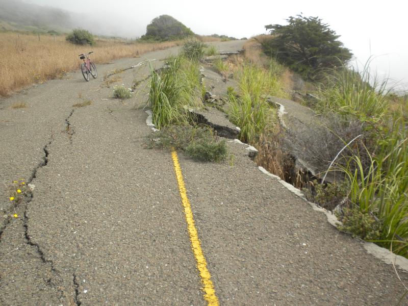 More Old Highway 1 sinking into the ocean