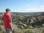 At a lookout at Theodore Roosevelt N.P.