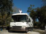 Readying the motorhome for our next trip