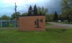 Telephone office in Downtown Glenfield ND