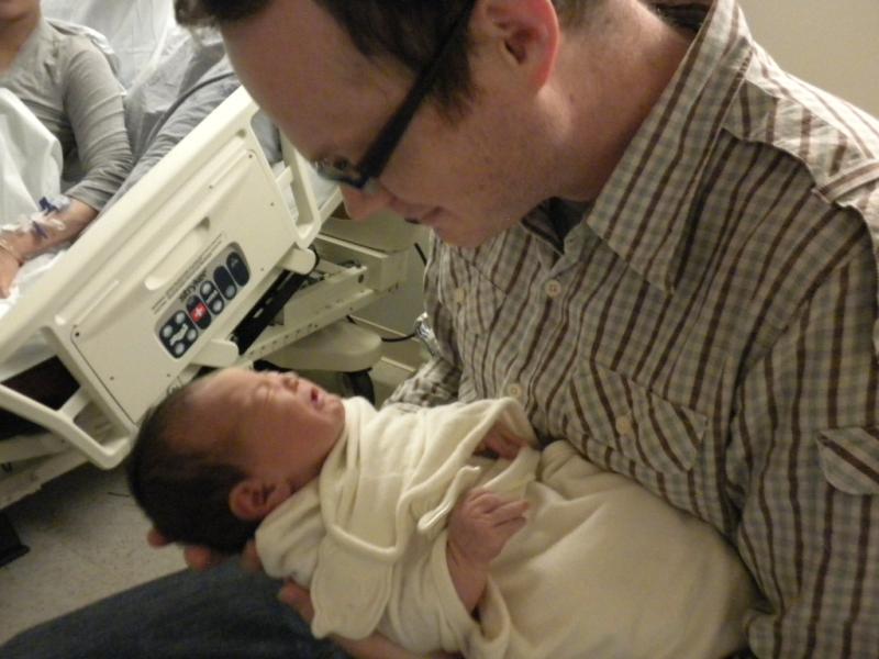 Elsa and her dad