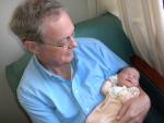Grandpa holding Elsa