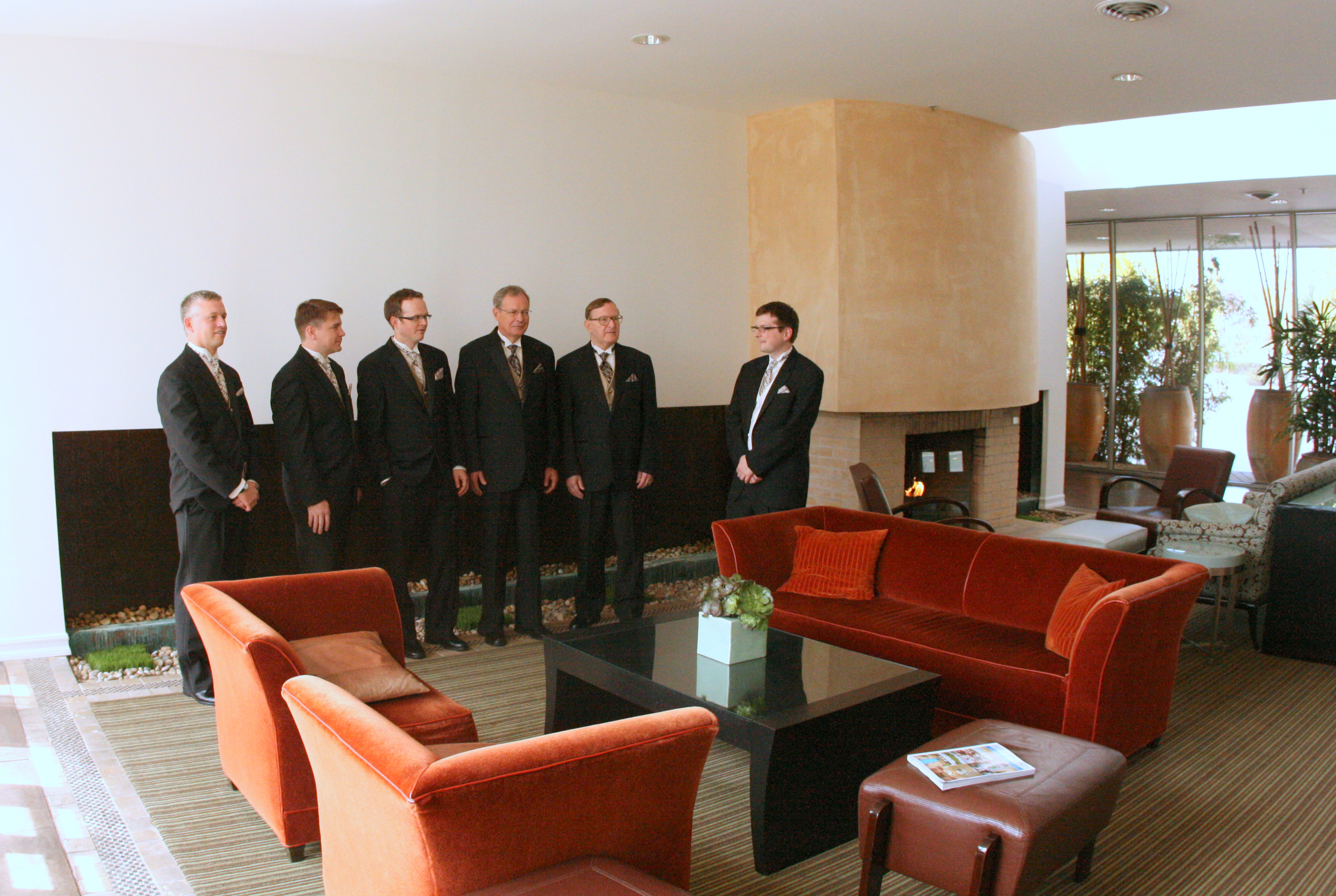 The men are ready