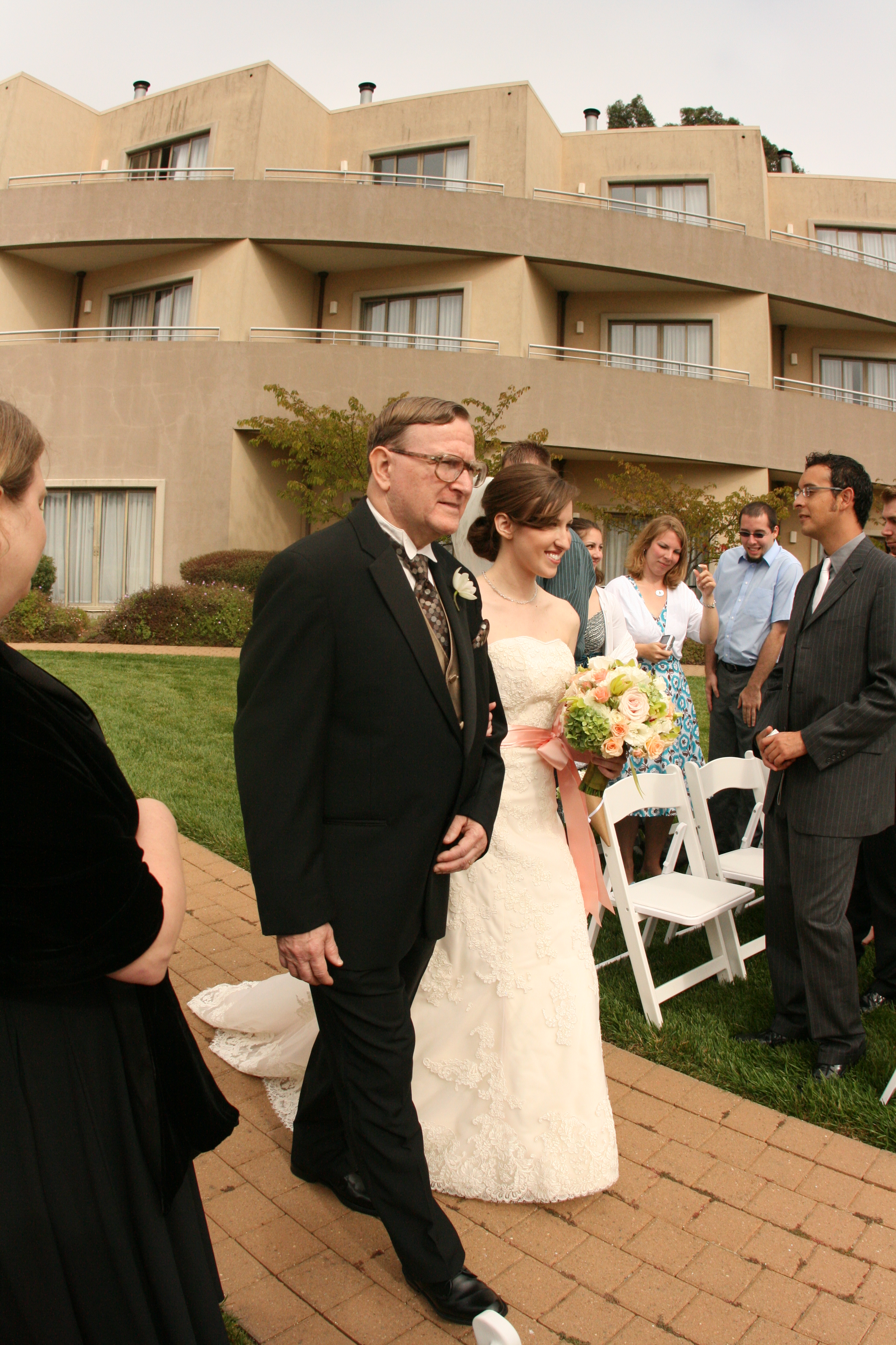 Father and the bride
