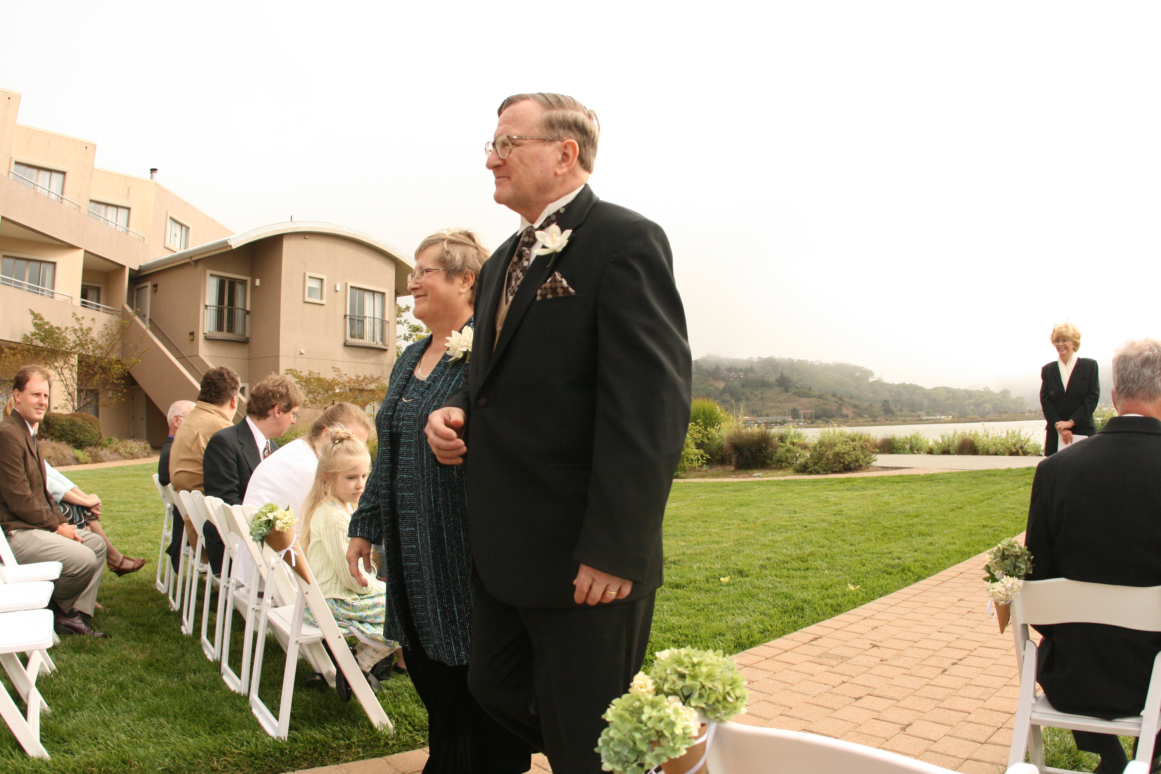 Gerald and Jan Parkhurst - Parents of the bride
