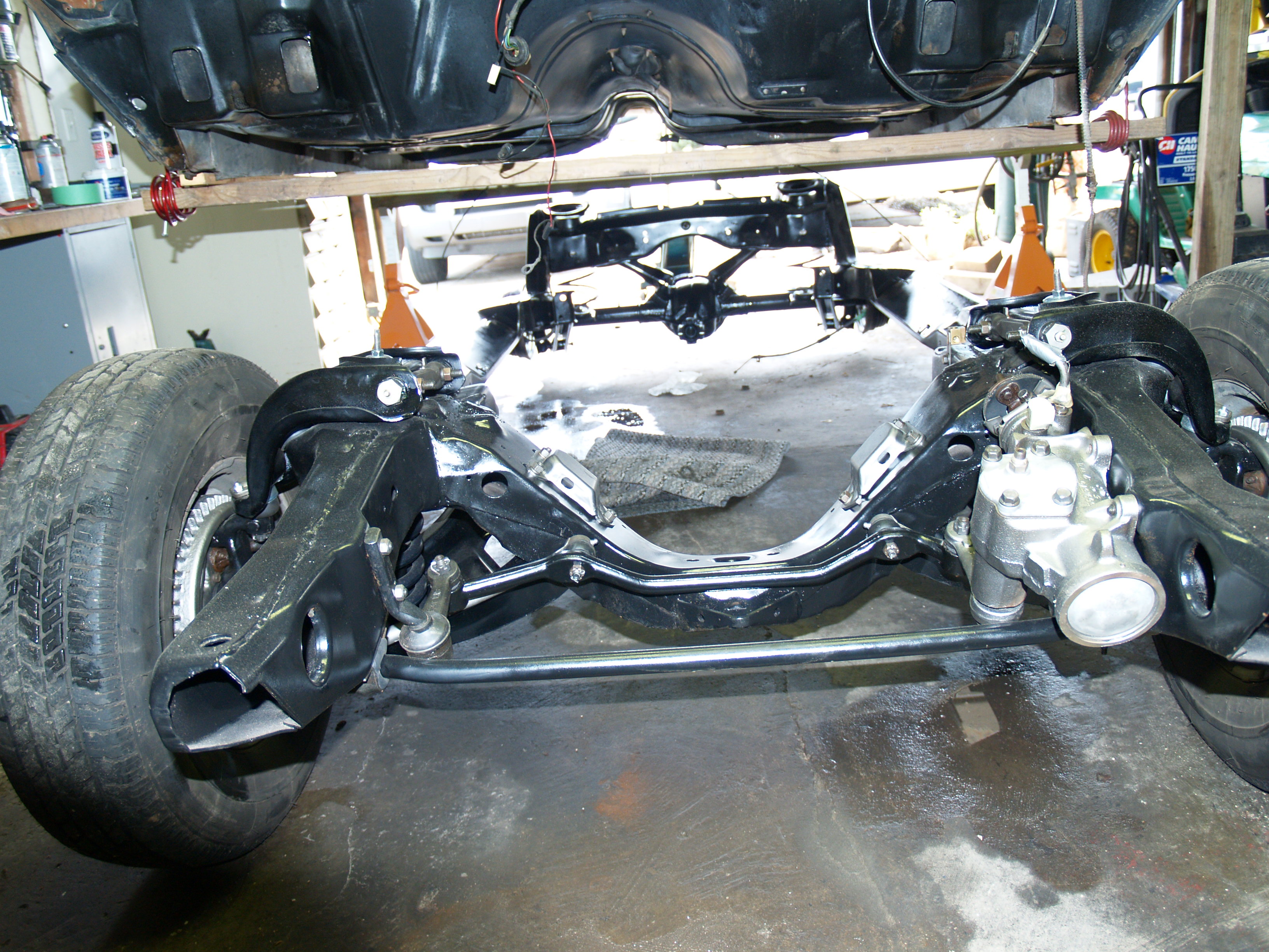 There's more room under the body now