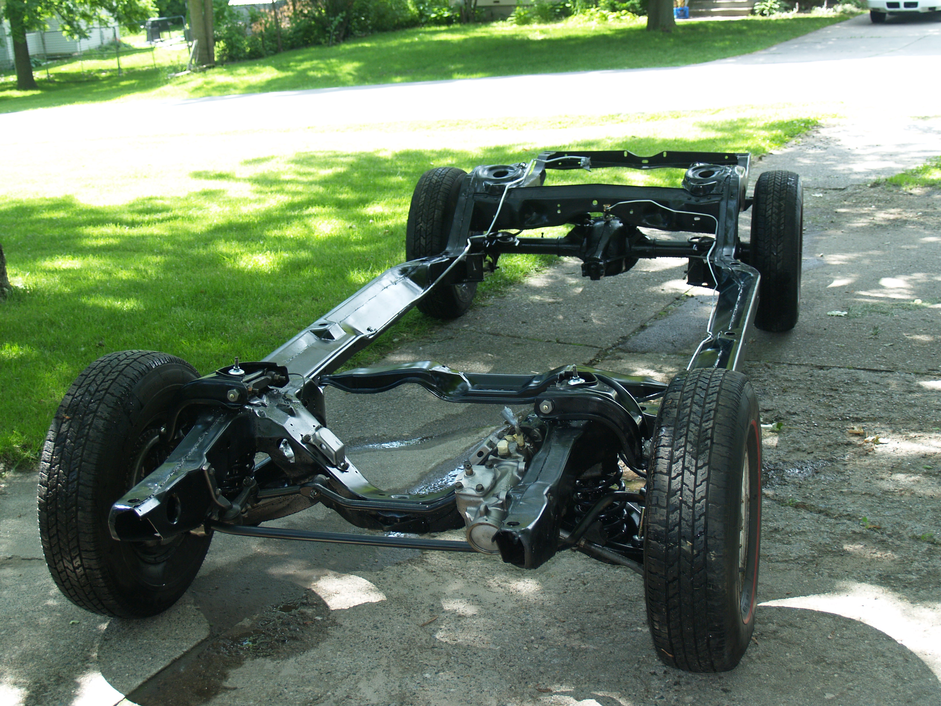 The frame is done