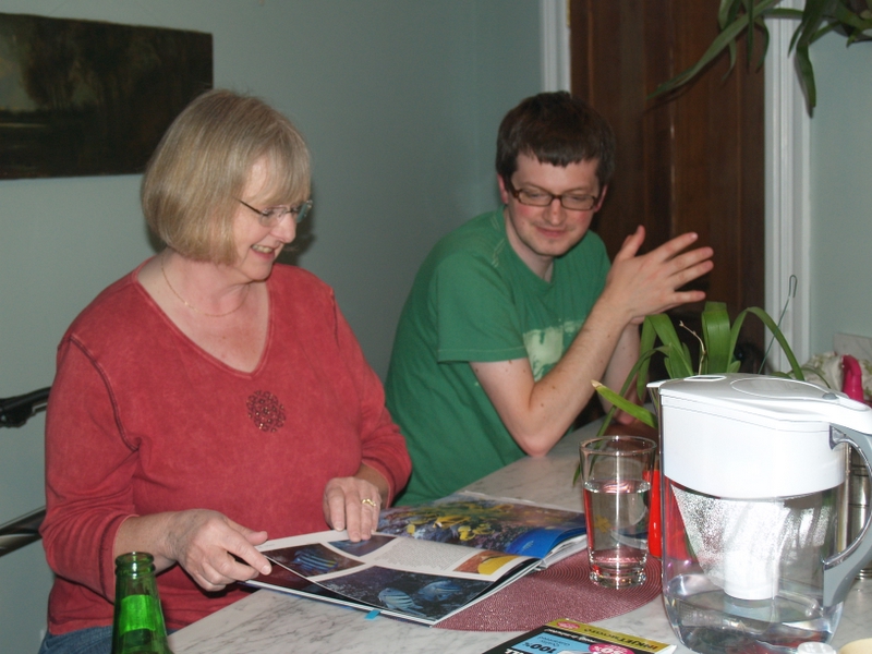 Steve and Bonnie at Dan and Carmen's