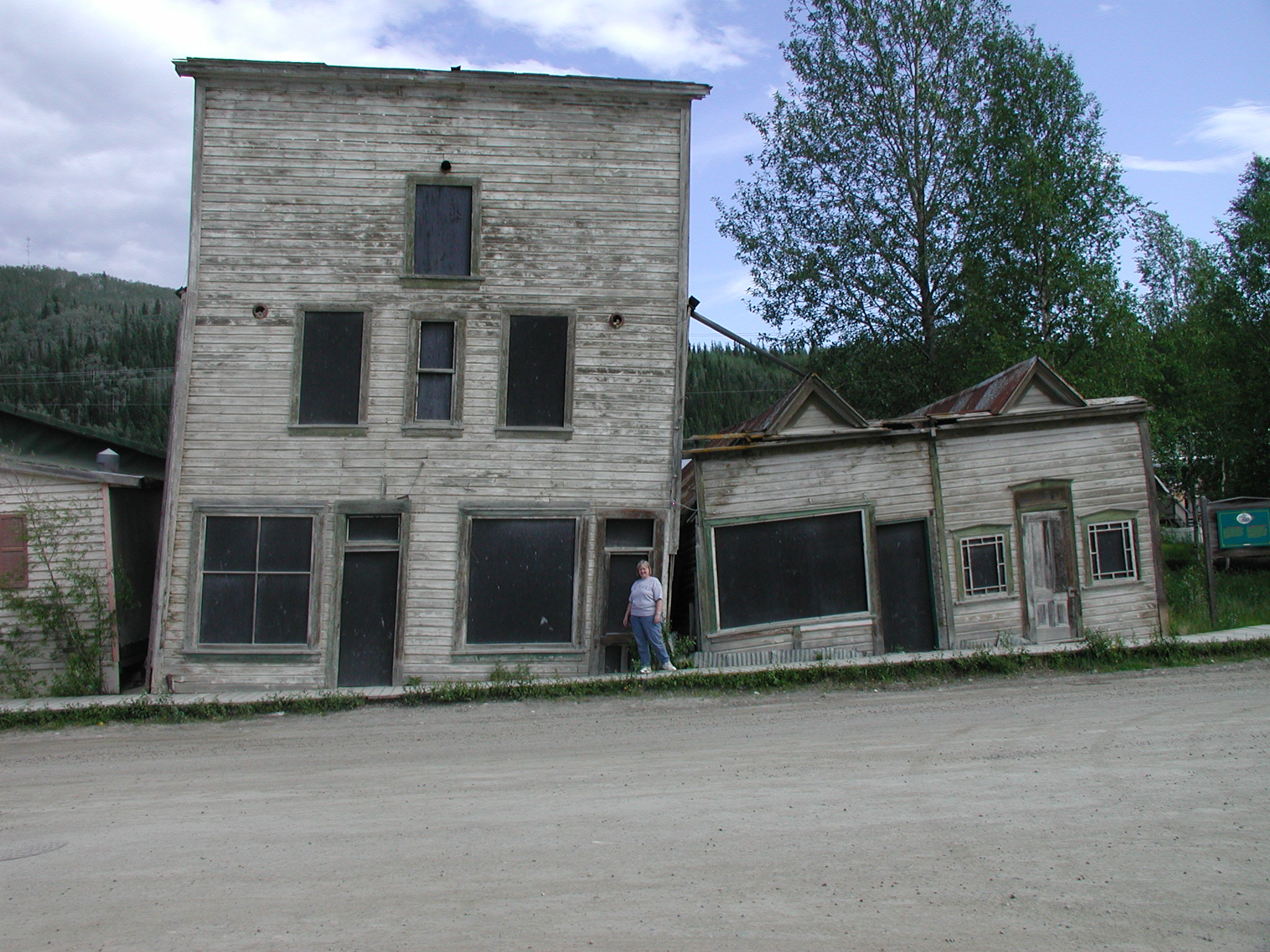 Permafrost problems, Dawson City YK